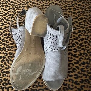 Open Toe bootie heels